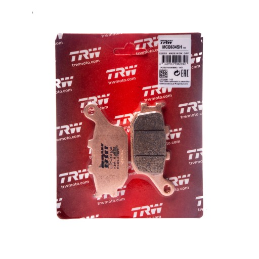 MCB634SH - ТОРМОЗНЫЕ КОЛОДКИ TRW YAMAHA FZ1 2006-2014 ЗАДНИЕ