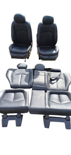 MERCEDES W211 Sitze heck vorne Sitz Leder SKORZANE KOMBI