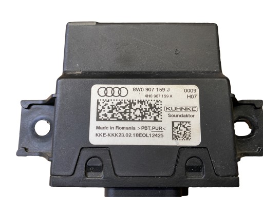 AUDI A4 A5 8W B9 Centralina DZWIEKU Motore 8W0907159J