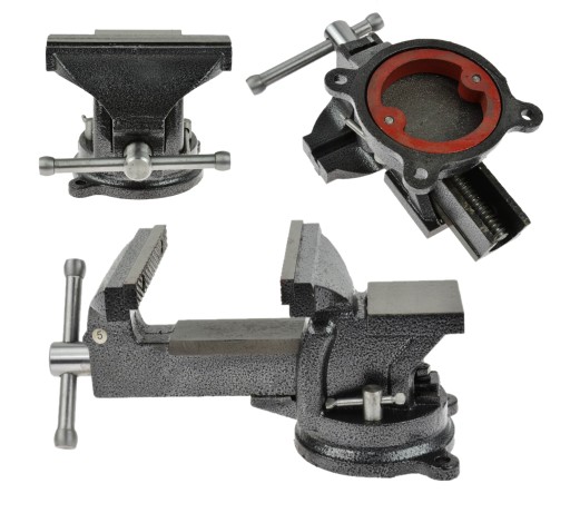 ЛЕЩАТА СЛЮСАРНІ ПОВОРОТНІ З КОВАДЛОМ 150 ММ GEKO