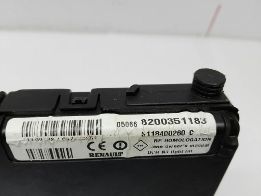 module BSI Renault 8200351183 S118400260C