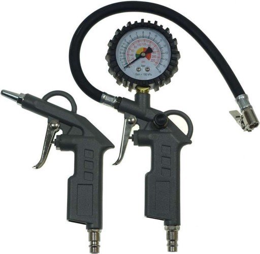 Пістолет для накачування шин 0-16бар + продування