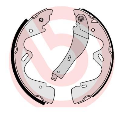 56 517 - ТОРМОЗНЫЕ КОЛОДКИ BREMBO NISSAN TERRANO II