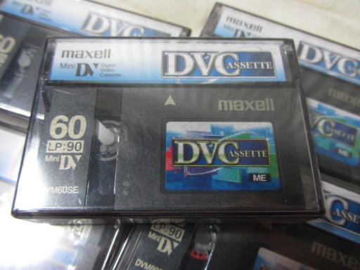 Kamerová kazeta MAXELL Mini DV DVC DVM60SE 60/90 min