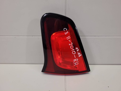 light rear to the bonnet right side Citroen C3 2 facelift 2015 9685225480