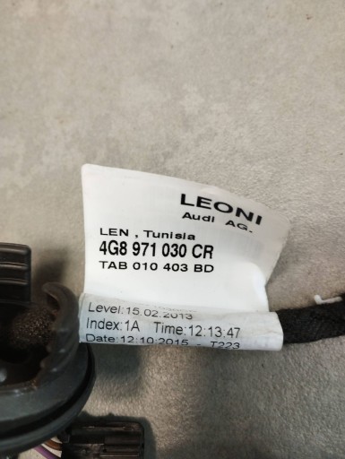 Audi A7 4G 2016 bundle door right front 4G8971030CR