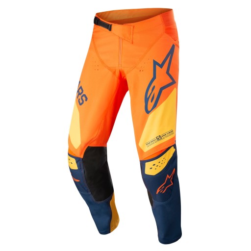Брюки Alpinestars Techstar Factory Оранжевые Темно-Синие Теплые Желтые 30