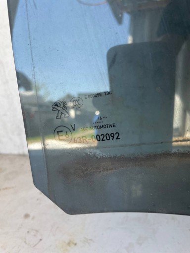 window door left rear part PEUGEOT 3008 II 16 ROK
