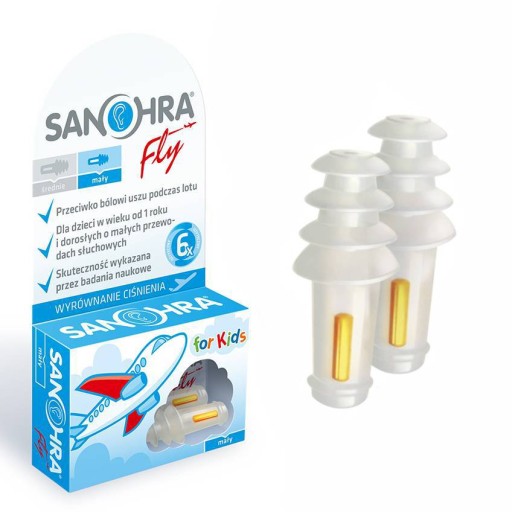 Безбарвні навушники Sanohra Fly