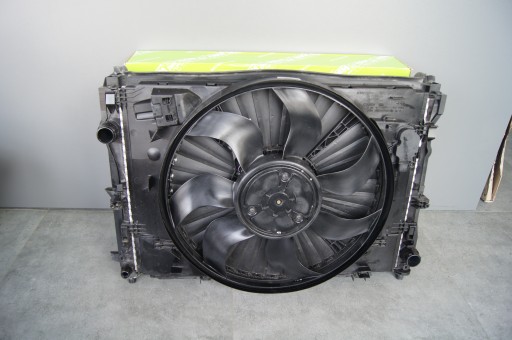 РАДИАТОР MERCEDES C-CLASS 205 ВЕНТИЛЯТОР 1.5T