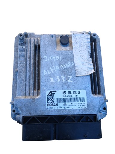 Компьютерный контроллер двигателя seat alhambra 2.0 tdi 03g906016jp 0281012696