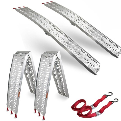 Алюминиевые рейды рампы комплект до 680 кг.