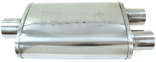TW-TL-306 - Глушитель 63mm + 2 x 57MM y PIPE