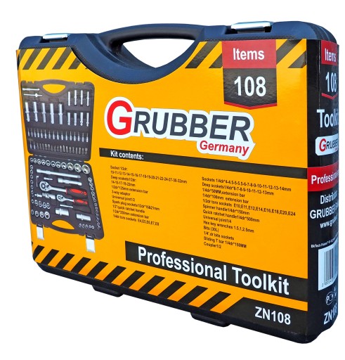 ПРОФЕСІЙНИЙ КОФЕР ДЛЯ ІНСТРУМЕНТІВ GRUBBER ZN108