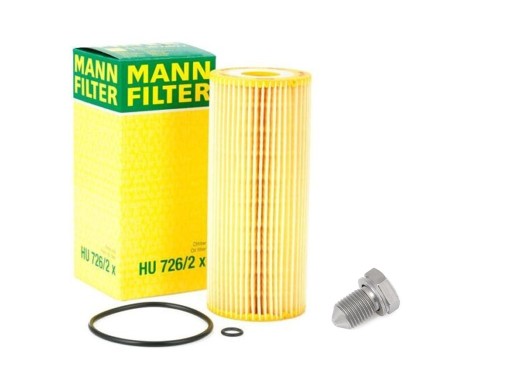 MANN FILTR OLEJU + KOREK VW GOLF 4 AUDI A3 1.9 TDI