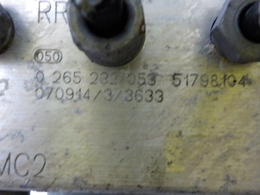 Pumpe ABS FIAT GRANDE PUNTO 0265232053 0265800690