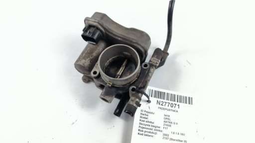 Valvola a farfalla 1.6 16V OPEL ASTRA G II