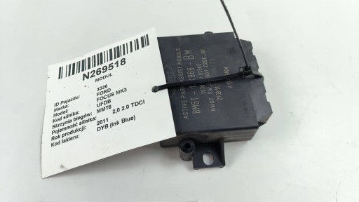 modulo BM5T-15K866-BM parcheggio PDC FORD FOCUS MK3