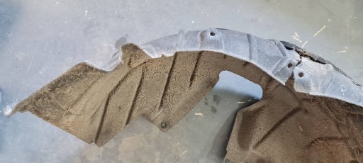 RS5 8W A5 S5 mudguard right right rear part rear. SPORTBACK 8W6810172B