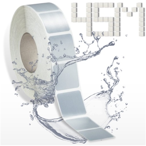 Світловідбиваюча самоклеюча Біла контурна стрічка 45 м