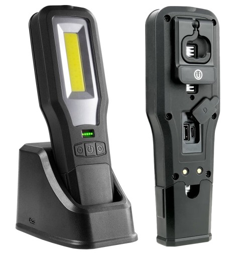 МАСТЕРСКАЯ ЛАМПА СВЕТОДИОДНЫЙ ФОНАРИК USB-C МАГНИТ 550LM