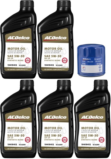 ACDELCO 5W30 4.8L + ФІЛЬТР COLORADO 2.9 2008-2012