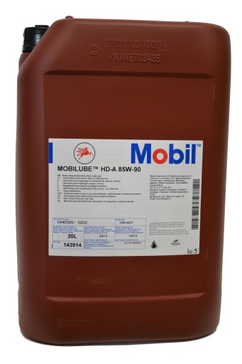 Трансмісійне масло mobilube hd-a 85w90 20л уп
