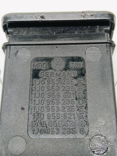 switch of the lights of warning lights Volkswagen Bora 1.9 TDI 1J0953235A