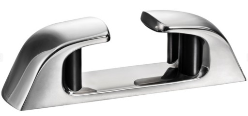 НАПІВКРУГЛИЙ ПРЯМИЙ РОЛИК КАПРІ З НЕРЖАВІЮЧОЇ СТАЛІ 150 ММ 4030315