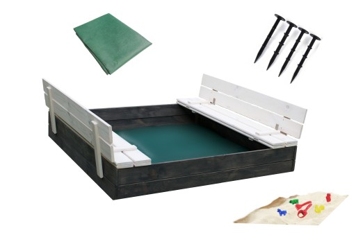 Дерев'яна пісочниця 300 кг Ideam - Home