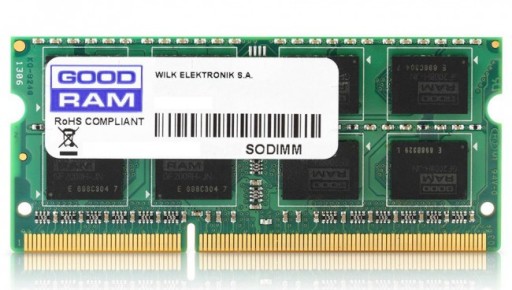 Pamięć RAM do laptopa SODIMM 8GB 1600MHZ DDR3 CL11
