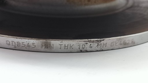 disc brake rear part QD8545 FIAT FREEMONT
