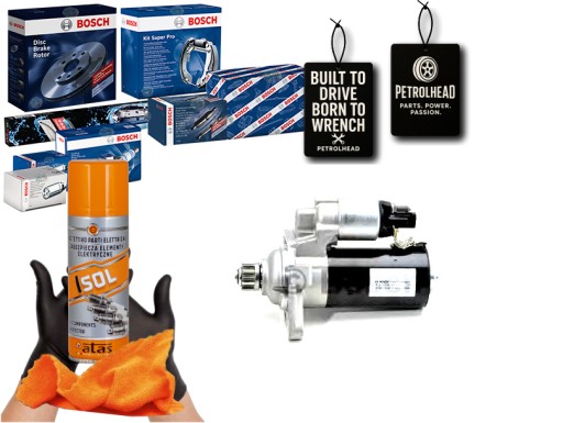 BOS0 001 - Стартер (12в 2квт) audi a1 a3 q2 seat altea alte #petrolhead pro+ kit4