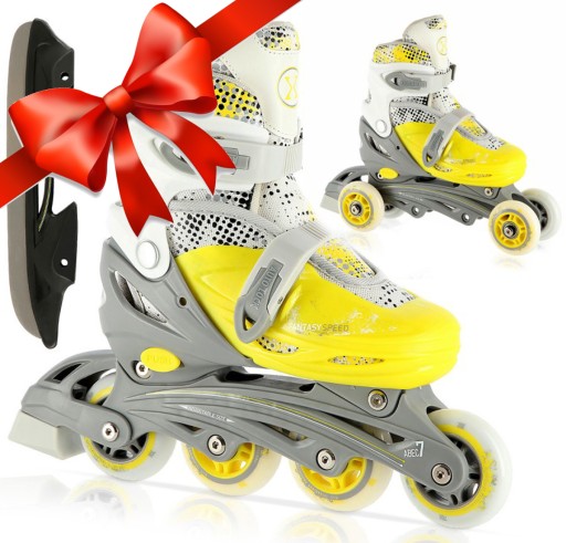 РОЛИКІ 4в1 З РЕГУЛЮВАННЯМ НА ПОДАРУНОК