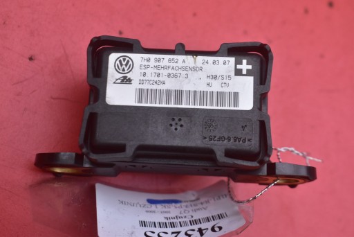 Sensor SENSOR ESP 7H0907652A AUDI Q7 4L 3.0 TDI 233 KM 05-09