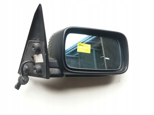 51 16 - Зовнішнє дзеркало чорне праве BMW e36 в зборі