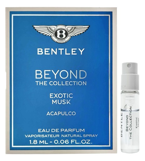 bentley exotic musk woda perfumowana 1.8 ml     