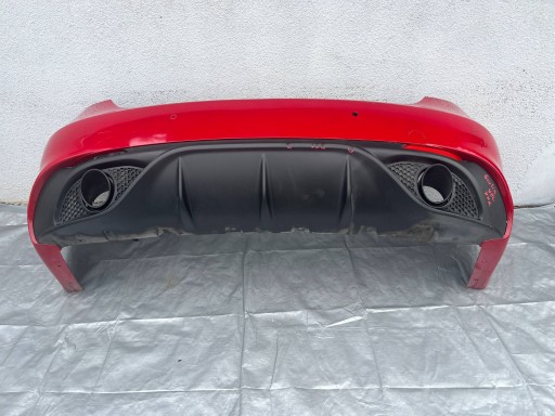 Alfa romeo giulia veloce задний бампер в сборе