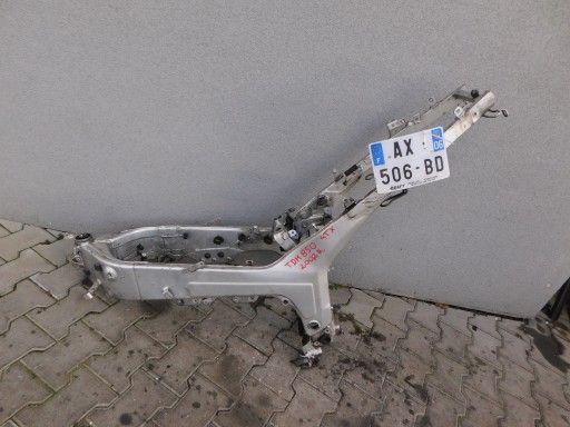 YAMAHA TDM 850 4TX 2002 РАМКА ДОКУМЕНТИ