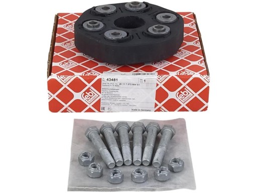 FEBI BILSTEIN ГНУЧКА МУФТА ВАЛУ 43481