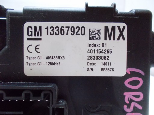OPEL CORSA D 11R FL modulo BSI 13367920