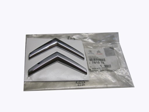 7810T6 - Емблема значок закрилки задній CITROEN C5 08-11 ASO