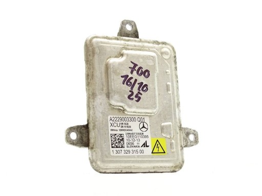 control unit module control unit of the lights XENON MERCEDES S W222 A2229003300