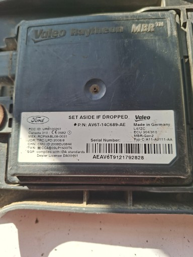 capteur module angle mort angle RADAR FORD C-MAX MK2 II AV6T-14C689-AE