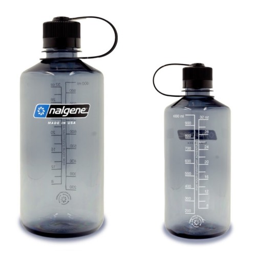Пляшка Nalgene NM Tritan Sustain 32 oz 1000 ml відтінки сірого