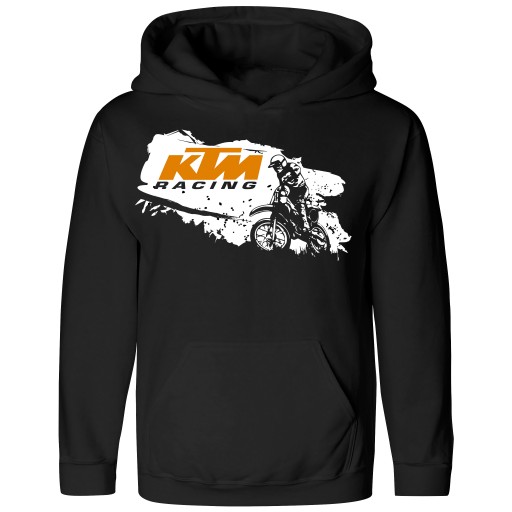 Дитячий світшот JHK розмір 134 довгий рукав чорний