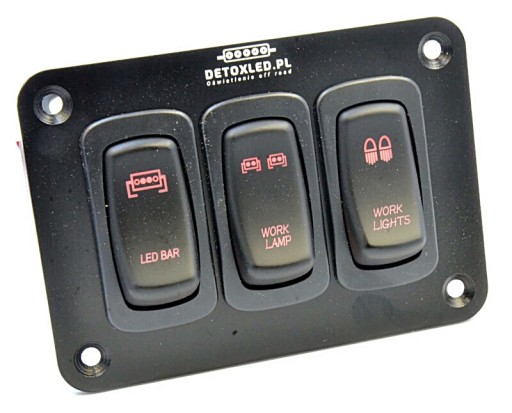 DXS3 - Панель управління carling 3x кулісний