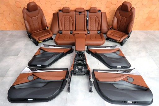 BMW X4 G02 LCI Interne Sièges Chauffé PAMIEC MERINO TARTUFO INDIVIDUAL