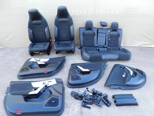 Sitze Seiten komplet Alcantara Europa Mercedes W177 AMG igly