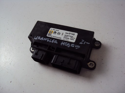 68526671AB - Модуль гибридного контроллера jeep wrangler 2021-